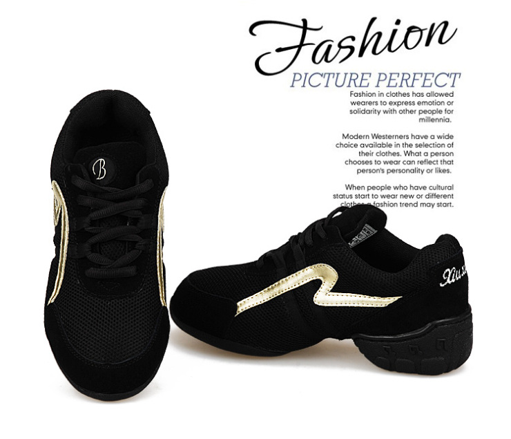 osijoy欧仕佳人 真皮瘦身增高舞蹈鞋女鞋 现代软