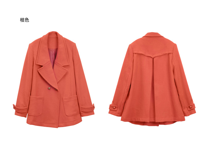 麦考林College 女装 完美邂逅日系甜美A型大衣