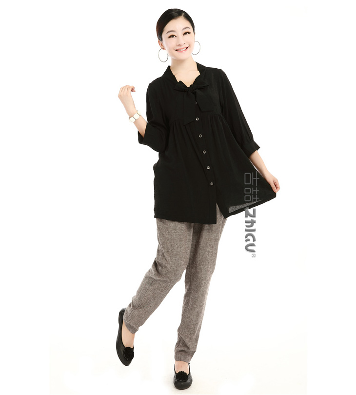 吉?夏装韩版宽松衬衫 胖MM大码女装上衣 胖人
