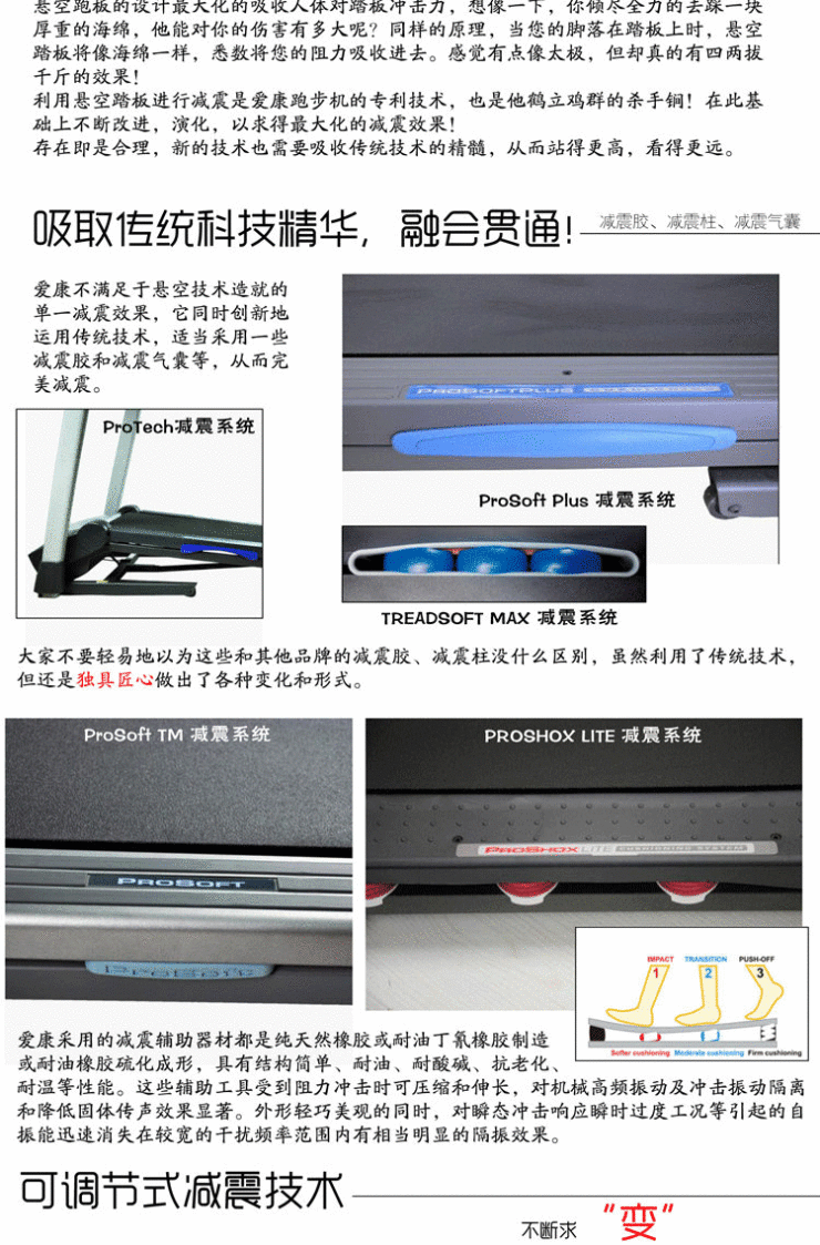 跑步机 爱康 普乐福PETL12810 多功能 电动跑