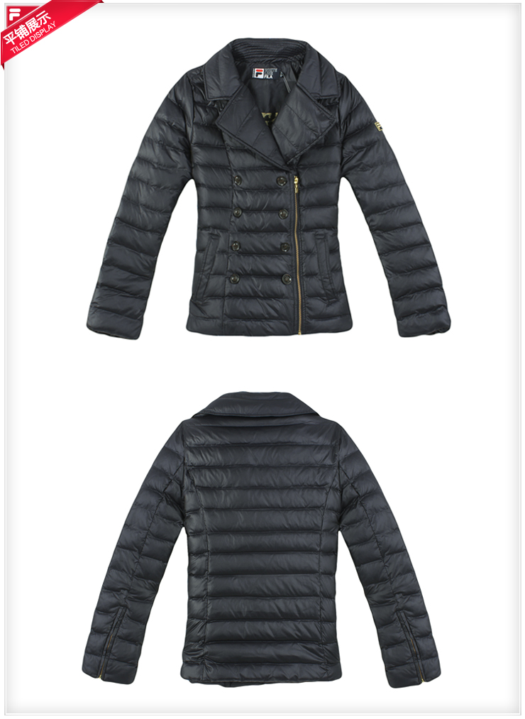 斐乐 FILA 修身女短款羽绒服 26243916-NV XS