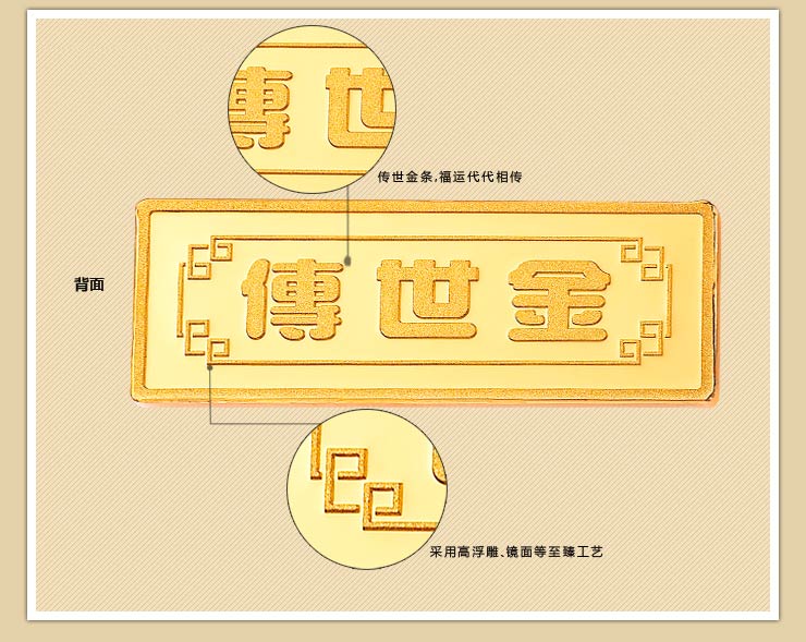 国富黄金徐悲鸿传世金龙10克Au9999万足金贺