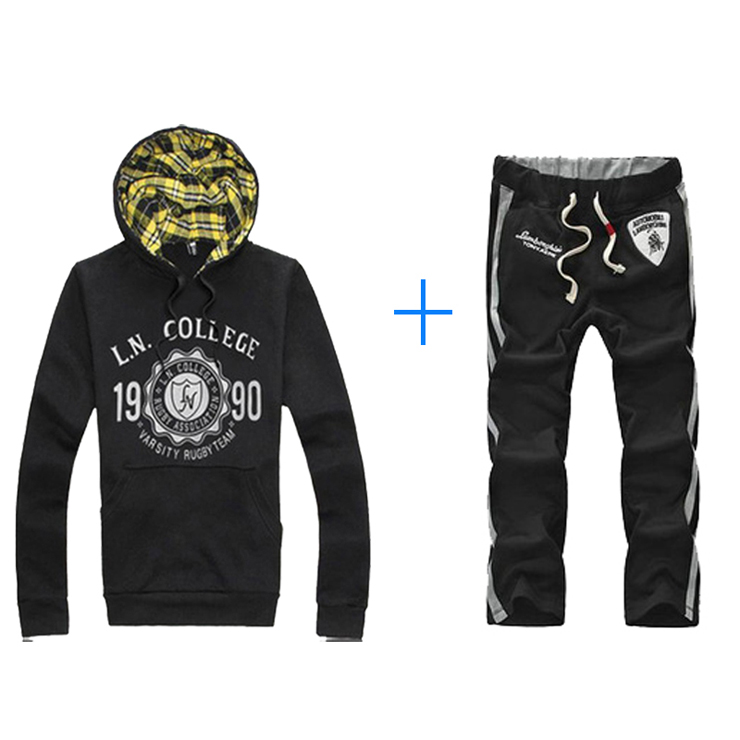 威廉印象 新款 韩版男士运动休闲套装 刘易阳同