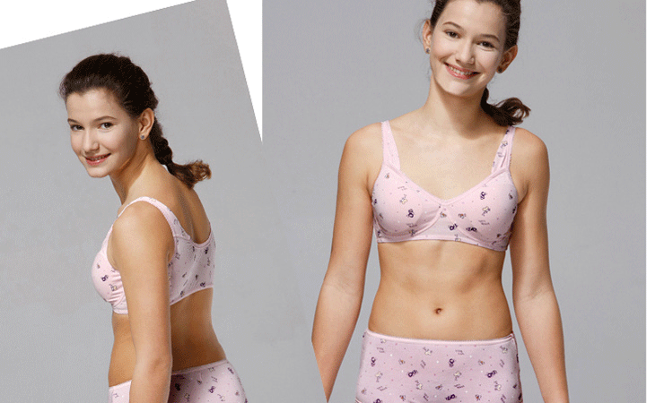 唯路易(Viv&Lul)<em>女童</em>背心<em>式文胸</em>短裤两件套LS