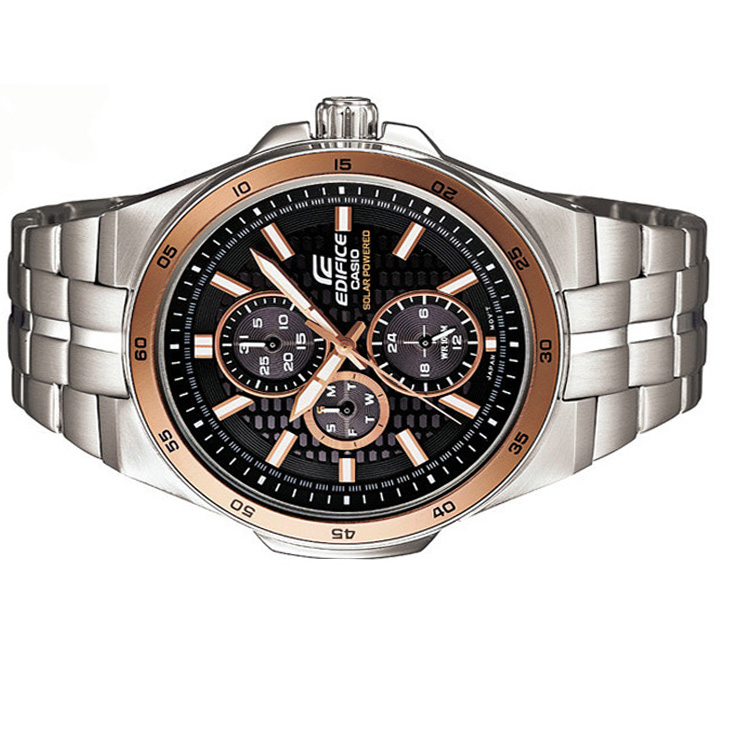 卡西欧 CASIO 石英 男款腕表100米防水Edifice