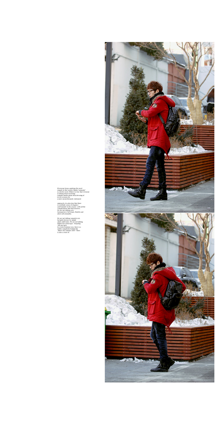BFS韩国时尚男士牛皮双肩背包 电脑包 b1901
