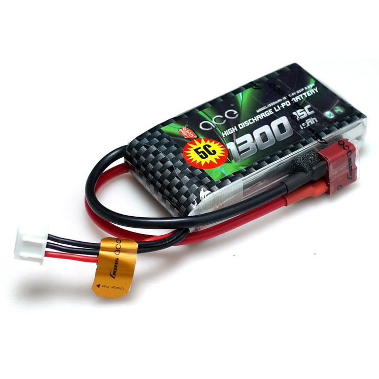 格氏ACE 1300mAh 7.4V 2S 15C 锂聚合物电池