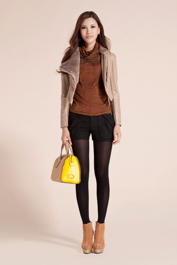 三彩品质女装 2012专柜同步款秋装 长袖外套S