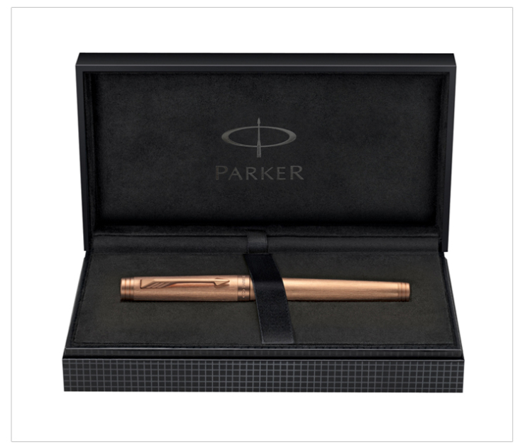 派克(Parker)首席系列玫瑰金特别版墨水笔 钢笔