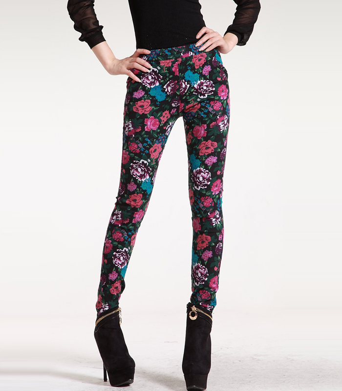 ONEBUYE 2012秋冬最新花色紧致提臀显瘦高