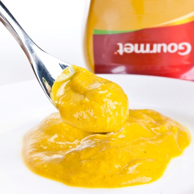 西班牙谷美达番茄沙司300g+谷美达芥末酱300