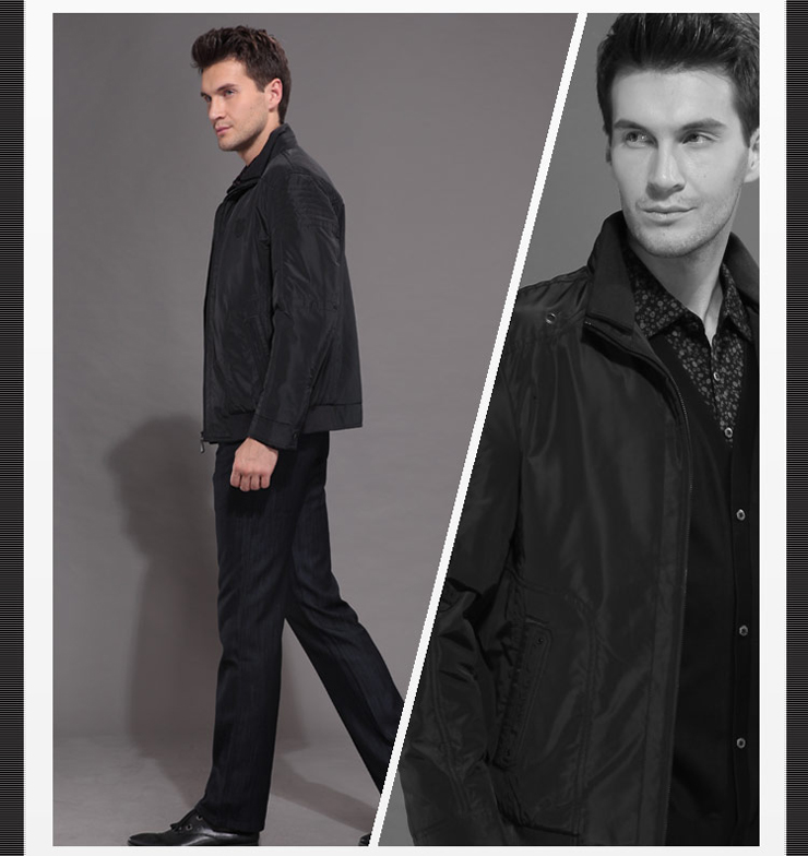 柒牌 SEVEN男装2012秋冬季时尚休闲羽绒服7