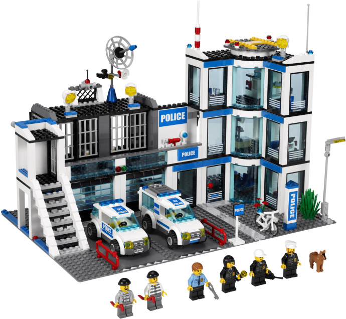 乐高 LEGO 7498 城市系列 警察局 2011在京东