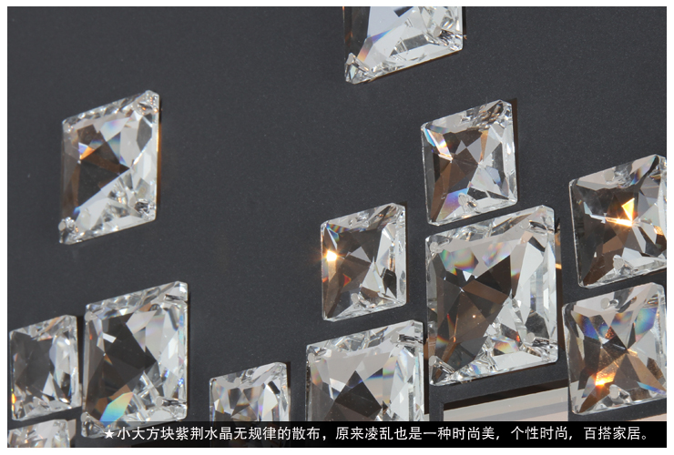 丽尔佳WOW 灯饰照明 现代时尚简约水晶灯壁灯床头灯卧室灯过道灯B1402-2 白色