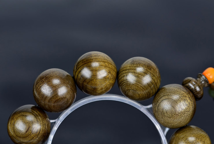 鸿木斋 金丝楠手串 金丝楠木手串 金丝楠阴沉乌