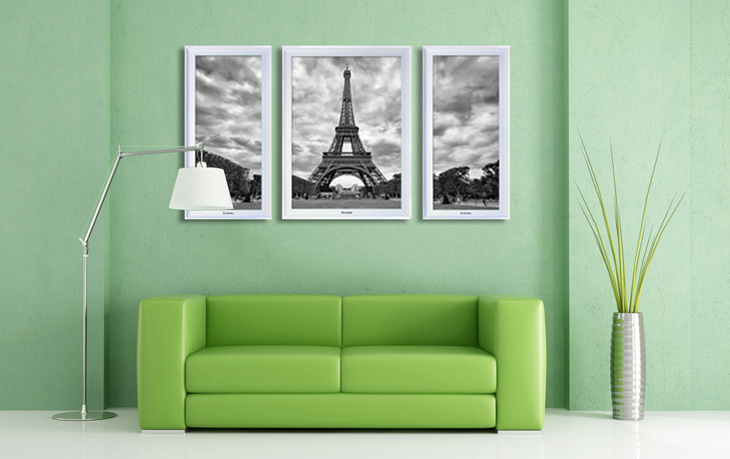 <em>太阳姊妹 装饰画</em>SVA1002 咖啡色 80X140cm在