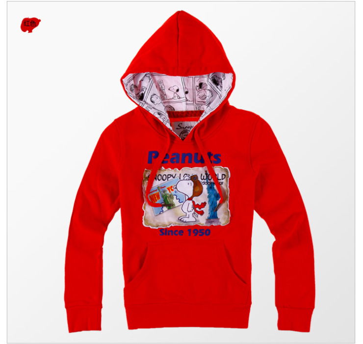 史努比(Snoopy)女装 2012秋装新款 女士卫衣韩