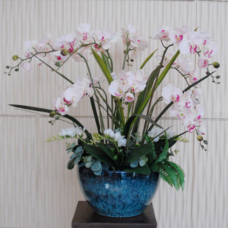 潞文堂 光触媒仿真花套装 除甲醛装饰花艺 绝代