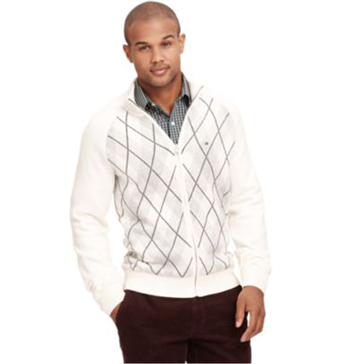 Tommy Hilfiger\/汤米 秋冬新款男士开衫毛衣 4色