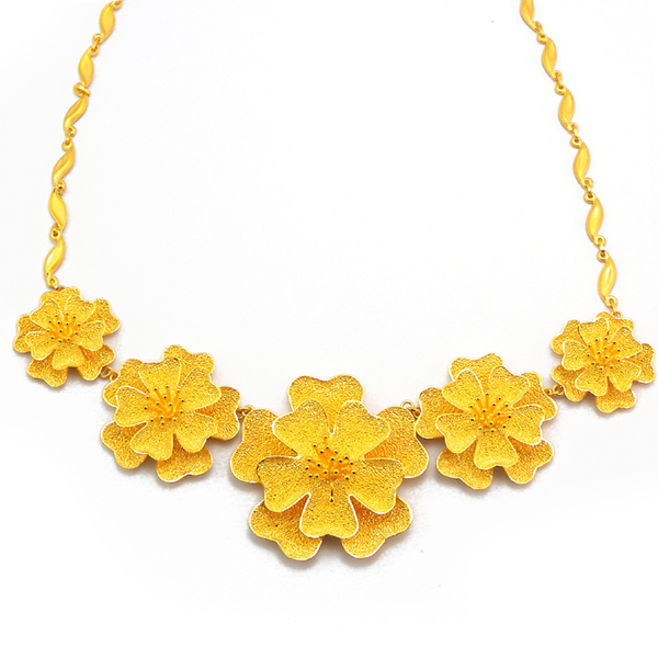 金太福钻石 24K纯金 999千足金链牌 黄金链牌