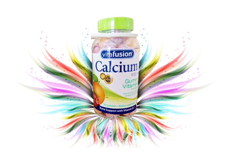 国Vitafusion小熊宝宝成人营养软糖 Calcium钙