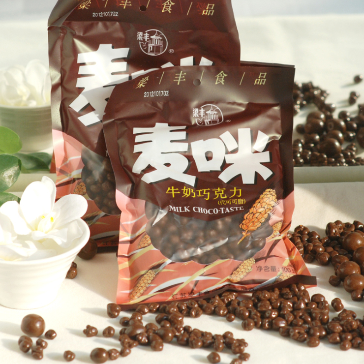 梁丰 牛奶麦咪巧克力25g 价格\/梁丰 牛奶麦咪巧