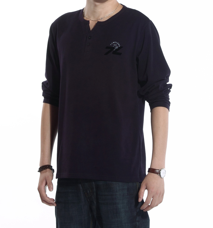 hanris Han Rui 2013 autumn new men's long-sleeved t-shirt men's t-shirt loose T-shirt men's XL t-shirt bottoming shirt dark gray 417185 (loose version of the type) hanris Han Rui 2013 autumn new men's long-sleeved t-shirt men's t-shirt loose T-shirt men's XL t-shirt bottoming shirt dark gray 417185 (loose version of the type)