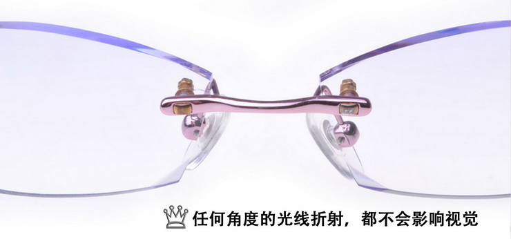 阿尼雅(Aniya)钻石切边眼镜(含近视镜片)高级定