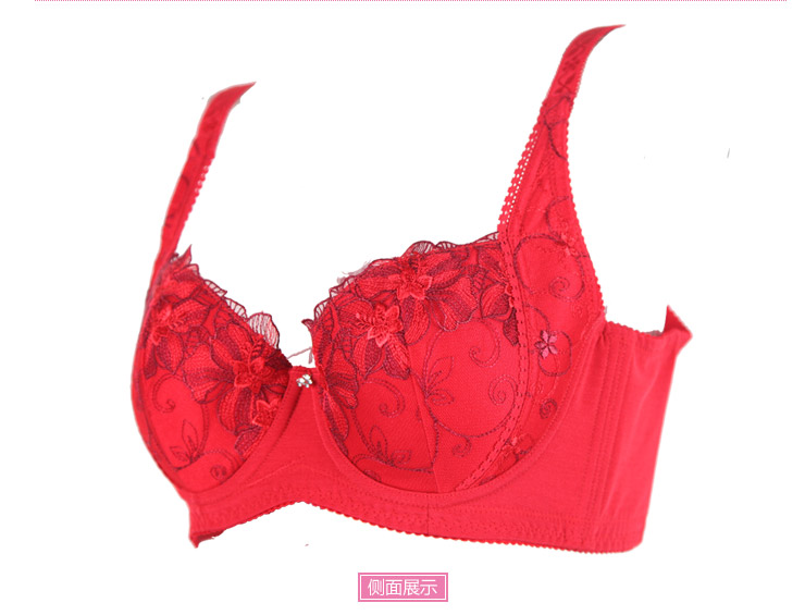 桑扶兰 12<em>新3</em>/4杯<em>薄</em>款深V本命年强聚拢调整型