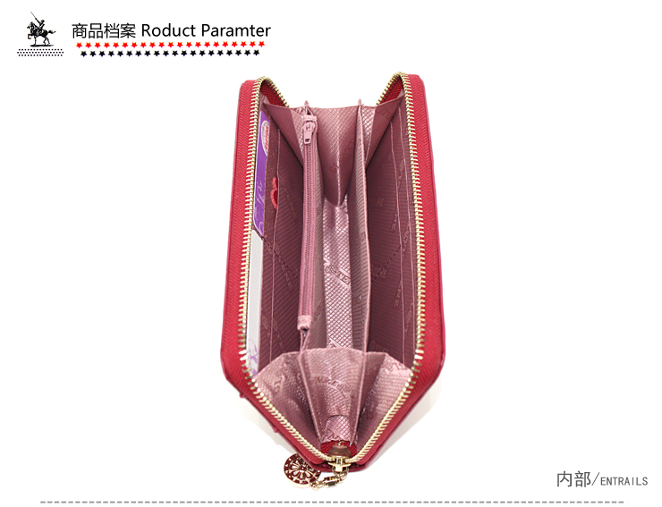 歌天丽女式牛皮手拿包真皮钱包女士手包GN00