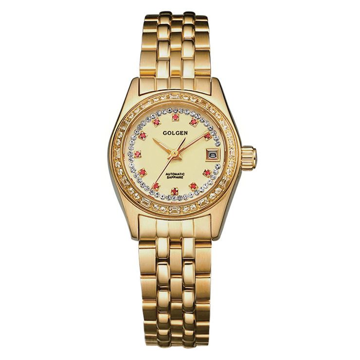 古尊GOLGEN 天玑机械系列 商务女表 全自动机