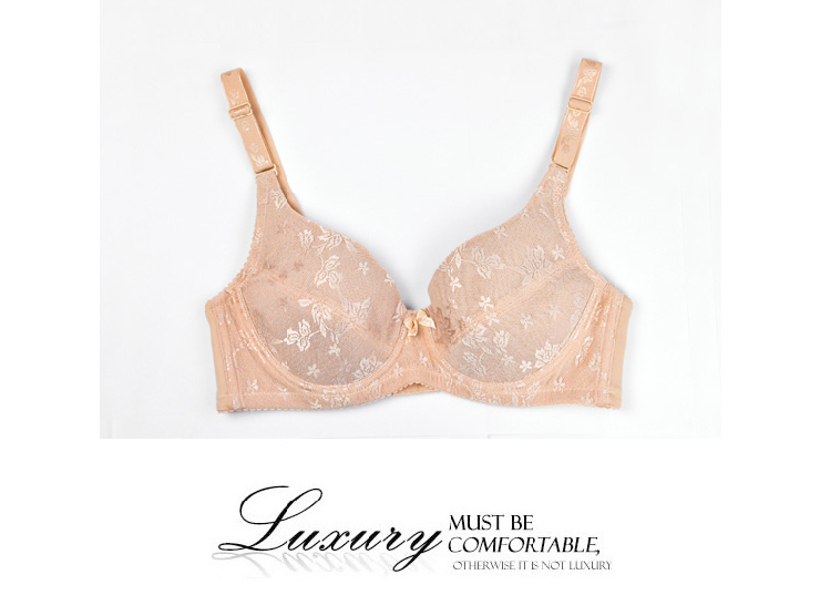 奥妙 5101 有钢圈<em>四分之三</em>罩杯超薄义乳专用文