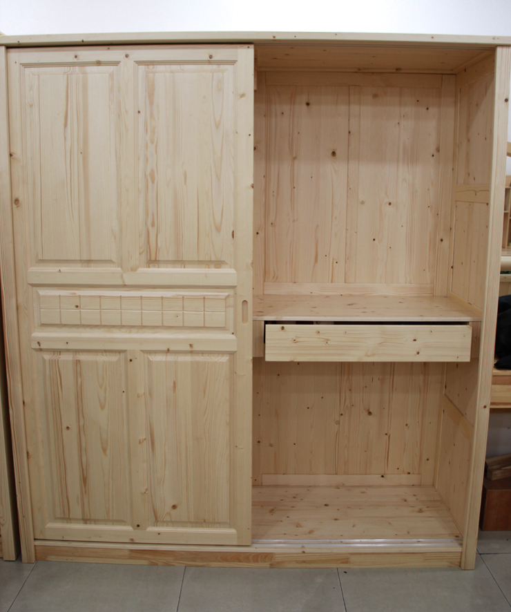 越百亿YUEBAIYI衣帽间整体衣柜实木特价推拉