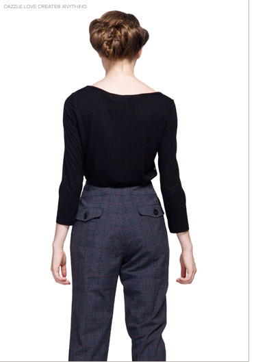 地素 d'zzit 秋季新品 圆领时尚女装 豹纹 长袖 性