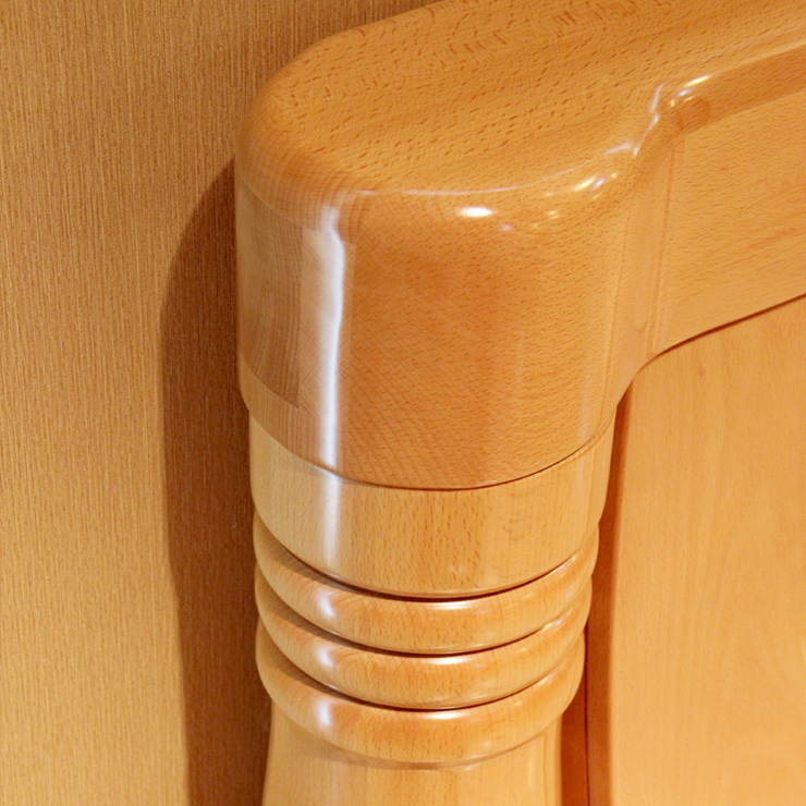 越百亿YUEBAIYI中式简约德国榉木实木床现代时尚榉木床XB-6999 1800*2000mm 【图片 价格 品牌 报价】