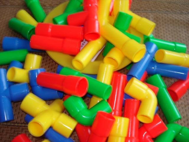 科博玩具 儿童益智拼装 小灵通积木 桶装 五岁以