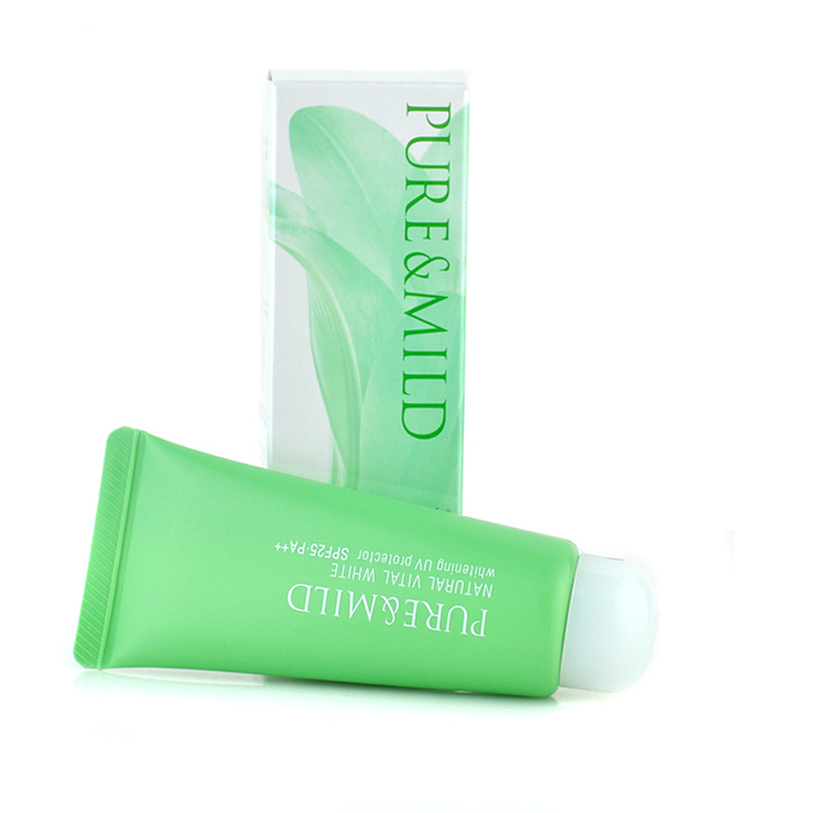 泊美Pure&Mild植物臻白凝皙美白防晒隔离霜S