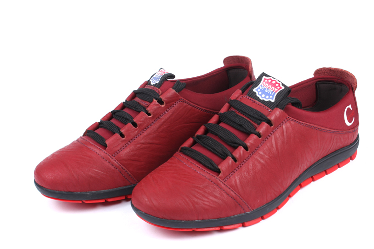 帝国烟斗休闲磨砂皮鞋 红色 38 价格,帝国烟斗