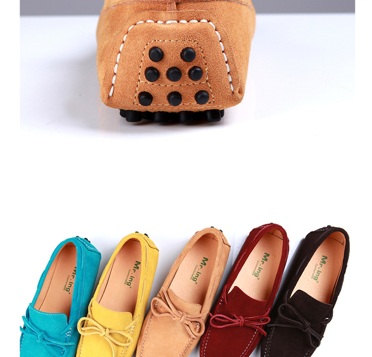 Mr.ing米斯特因 帆船鞋套脚豆豆鞋潮流休闲真皮