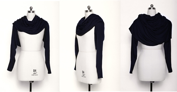 披肩围巾+高端品质百搭百变围巾