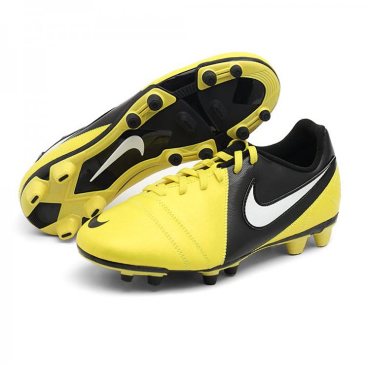 耐克Nike男鞋足球鞋-525173-710 黄色 39 价格