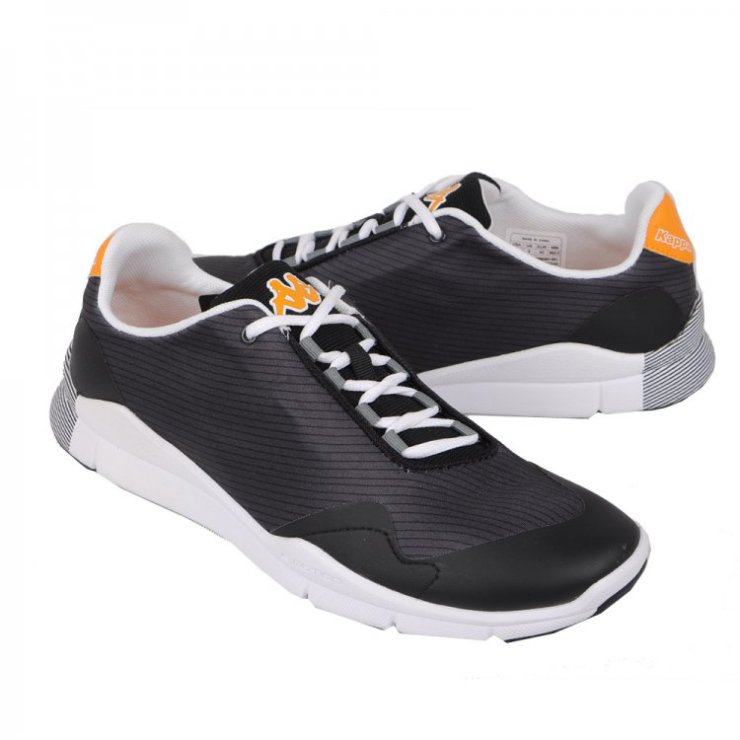 卡帕Kappa男鞋轻质跑鞋-K0235MQ07-901 黑