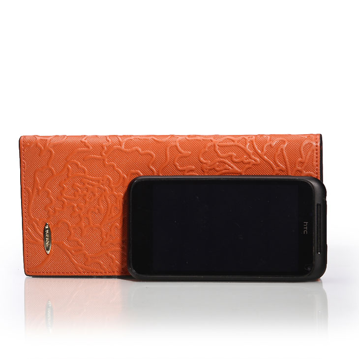 牛皮甜美成熟独特编织刻花大方简约女士钱包