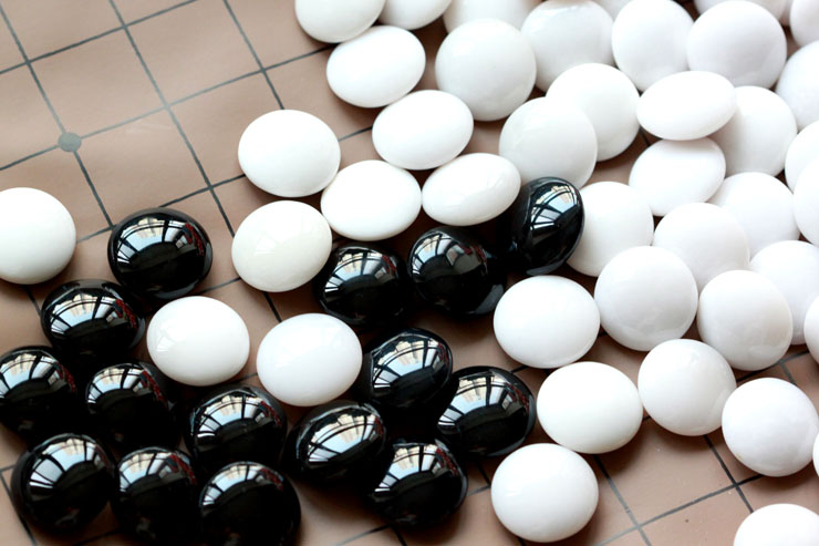 星宏紫顺 天然羊肚石玛瑙围棋一套 附鉴定证书