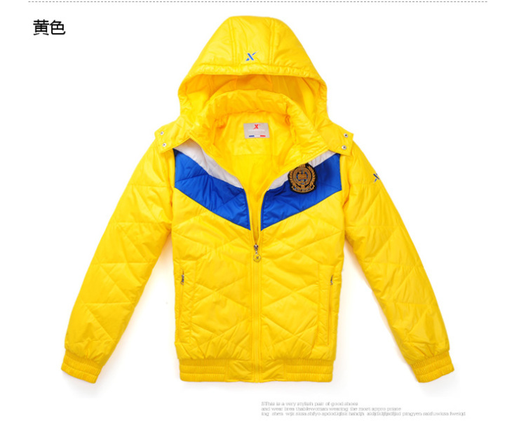 XTEP\/特步运动服 秋冬新款 保暖棉服 特步男装