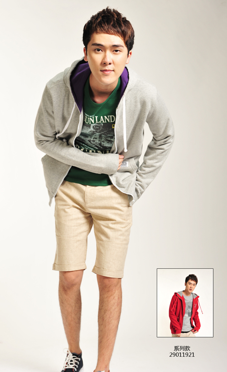sisulan斯舒郎2012秋冬新款男装韩派休闲款男