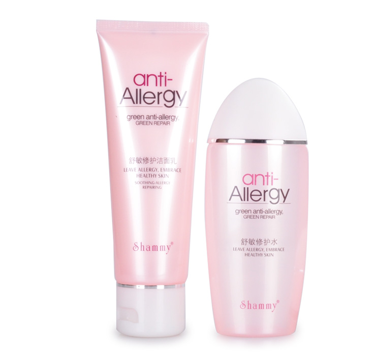 柏氏PAT'S 雪妃去红血丝舒敏补水四件套(舒敏