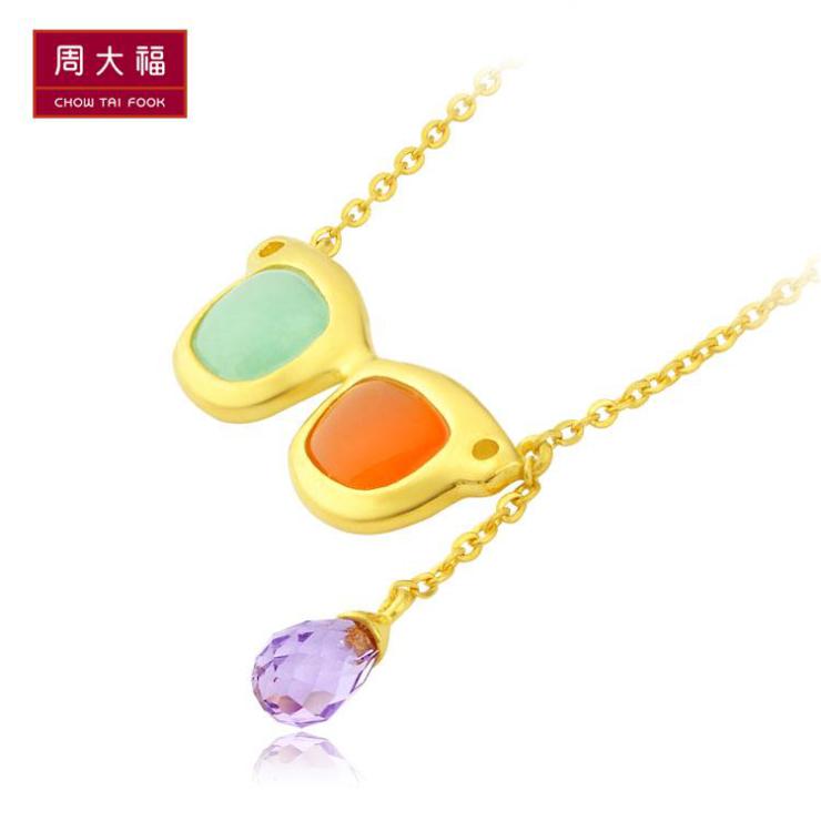 周大福 黄金足金吊坠 R9280 价格\/报价,评测 - 5