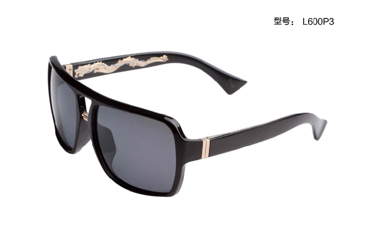 N 海俪恩龙系列时尚男士偏光太阳镜 110003 透