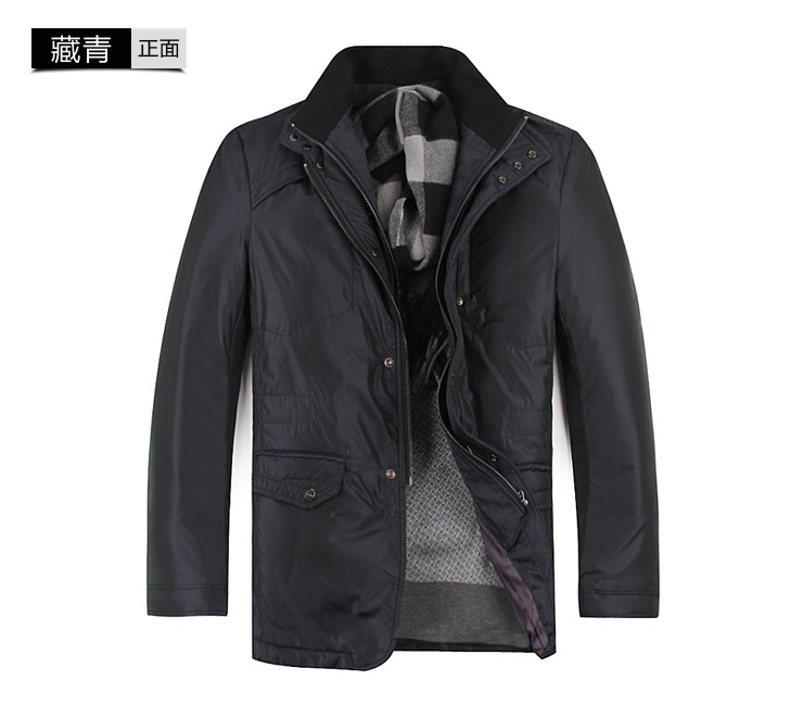 七匹狼(septwolves)男装冬季新款男士棉服外套